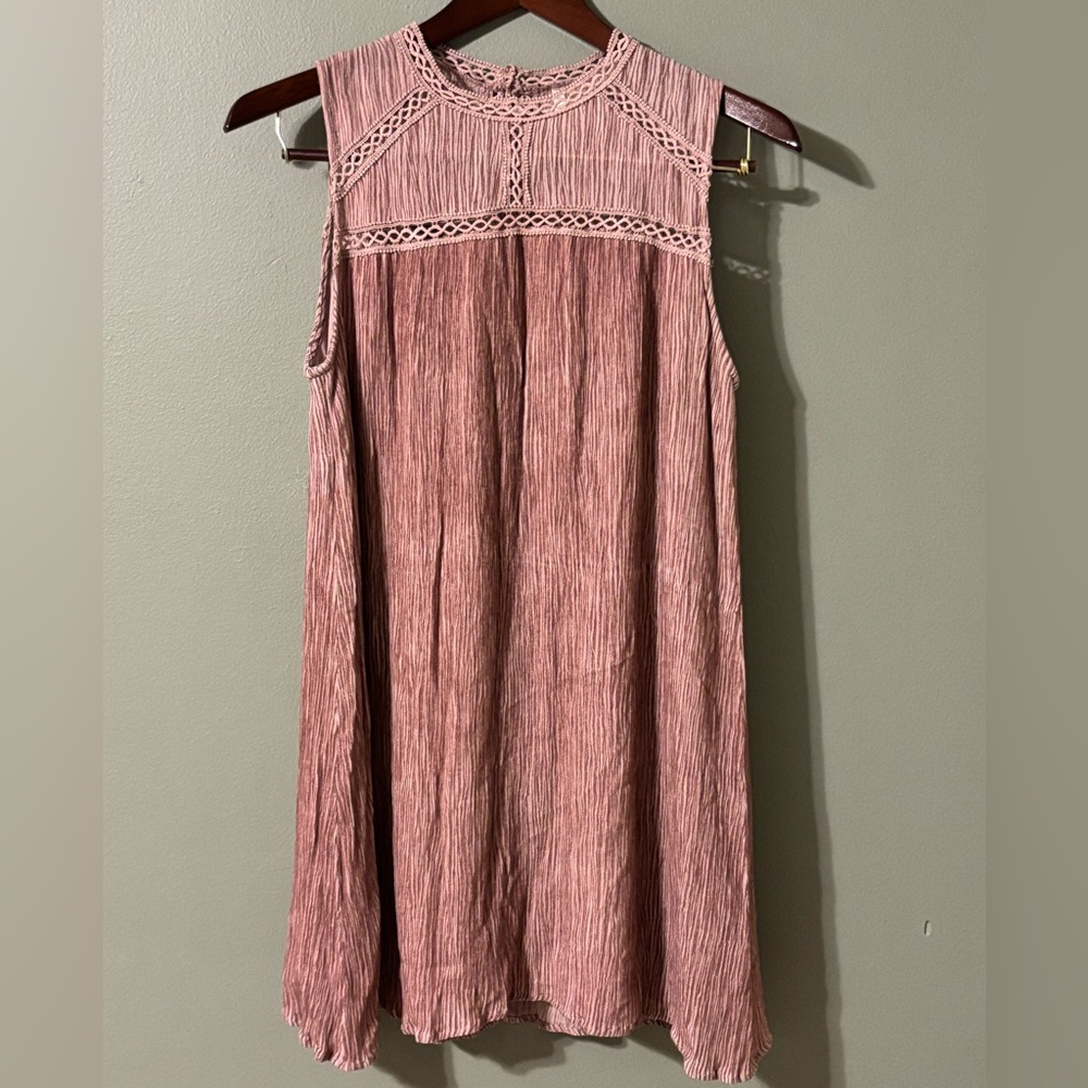 Mittoshop Mauve Lace Dress
